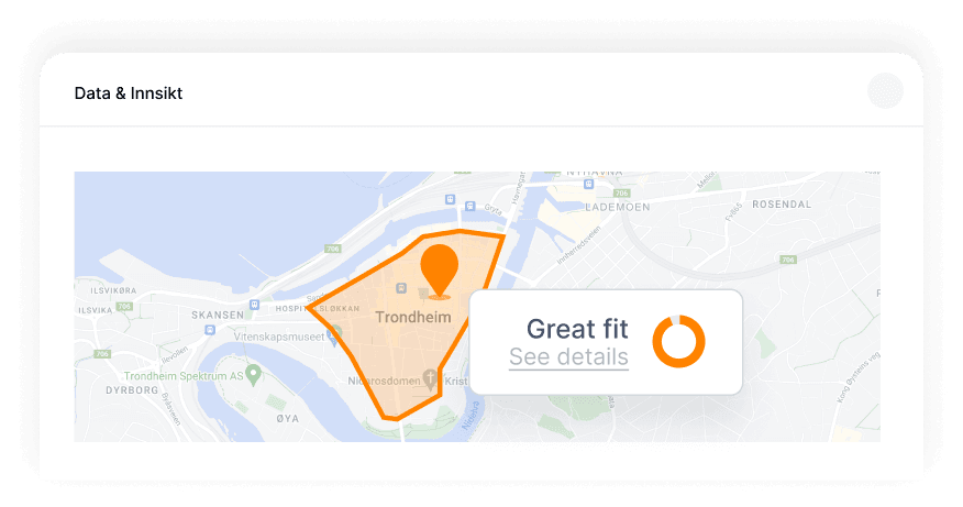 Tredjepartsdata for alle lokasjoner
