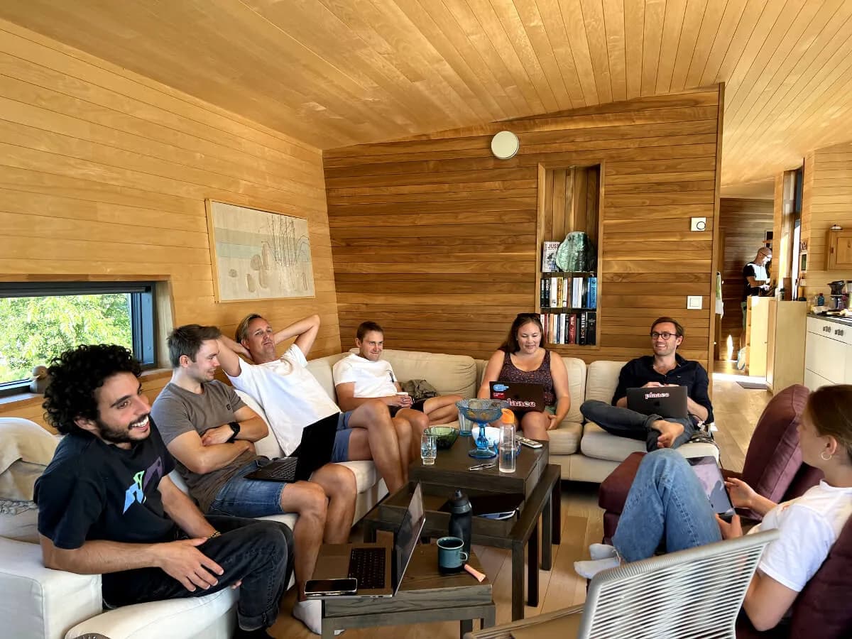 Team cabin trip