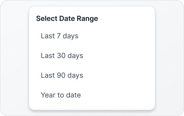 Steg 1: Velg arrangementsdatoer